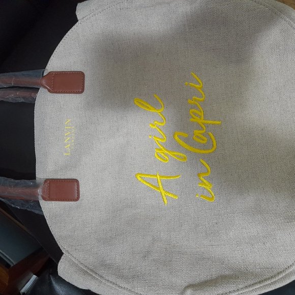 Lanvin Canvas Tote Bag - Picture 6 of 6